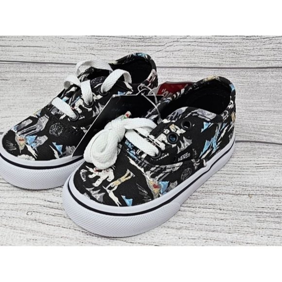 New in box!! Vans Authentic Star Wars Dark Planet Toddler Shoes size 4.5‎ - Picture 9 of 16